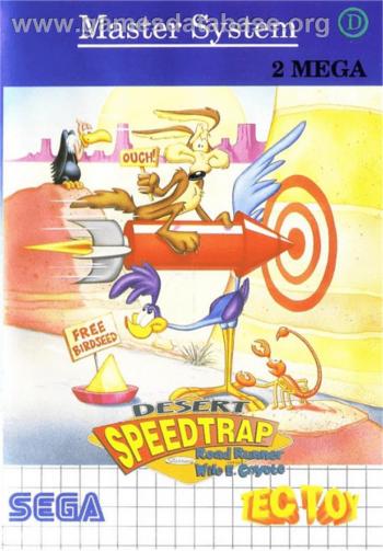 Cover Desert Speedtrap - Starring Road Runner and Wile E. Coyote for Master System II